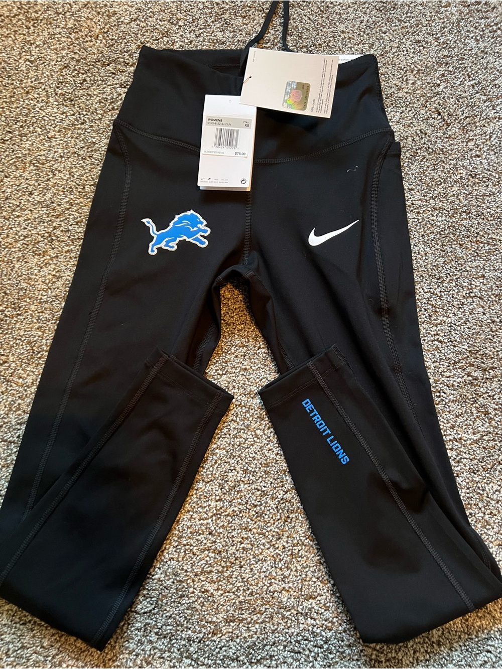 Nike women’s XS Detroit lions leggings